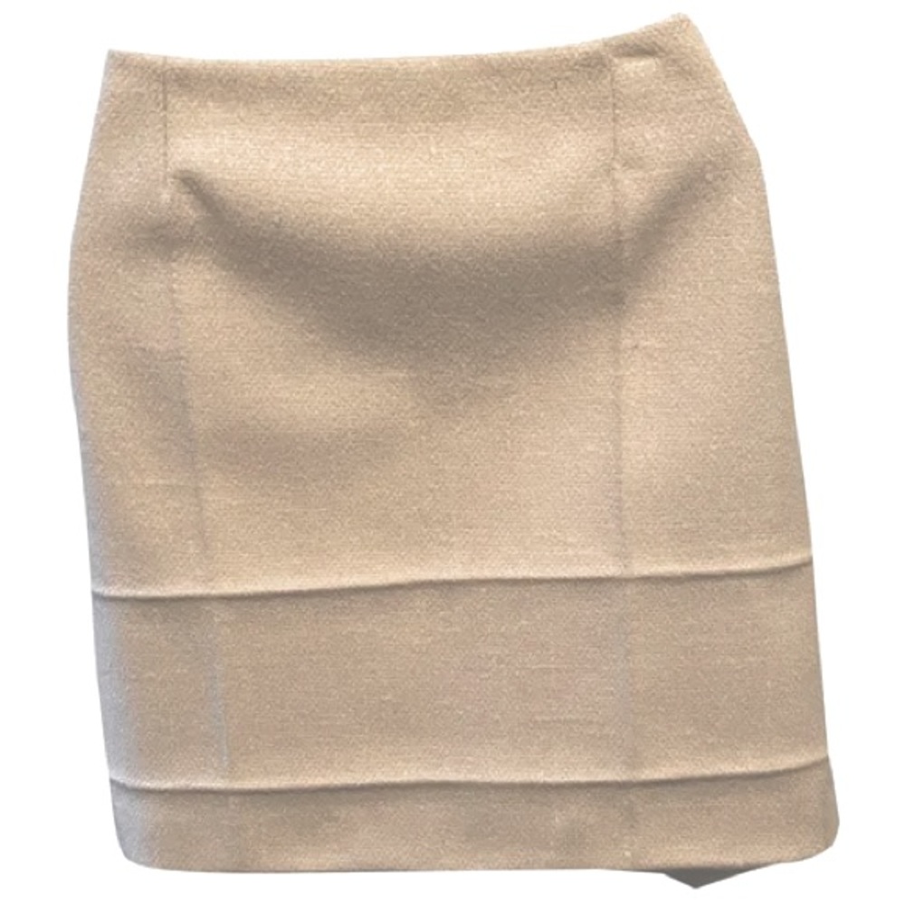 Prada Wool A-Line Mid-Length Skirt
